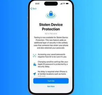 同江苹果授权维修店分享被盗设备保护功能开启方法 