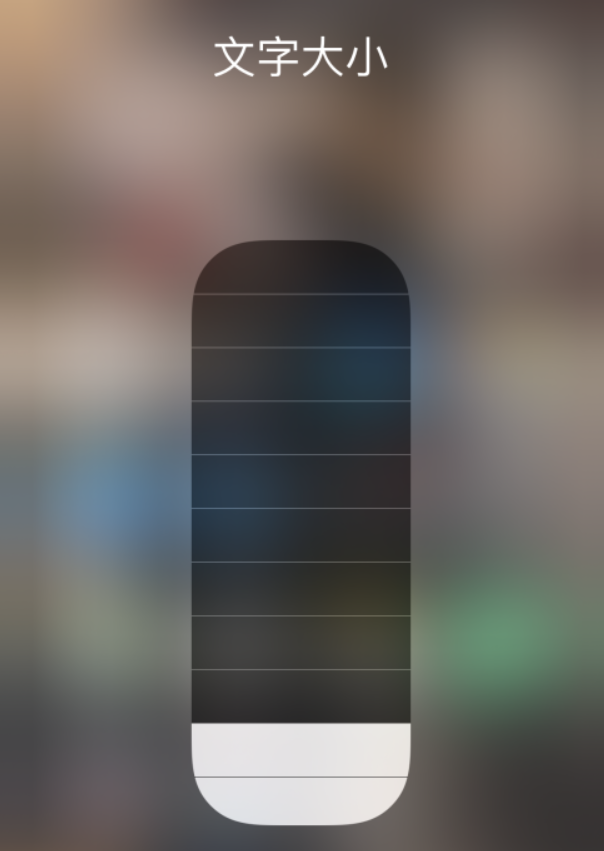 同江苹果手机维修分享小技巧：在 iPhone 控制中心快速调节字体大小 
